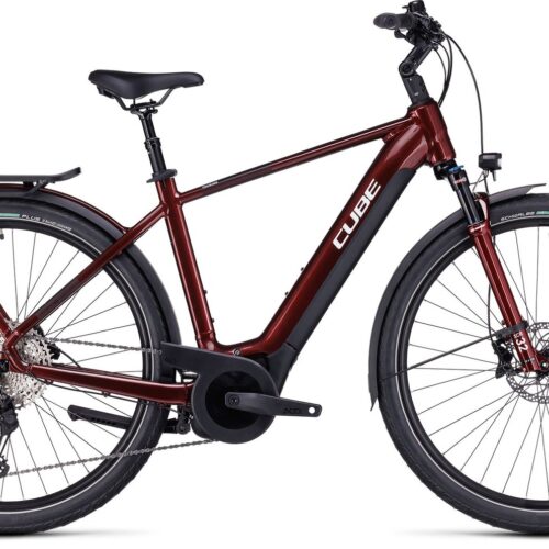 Cube Touring Hybrid EXC 625 red´n´white