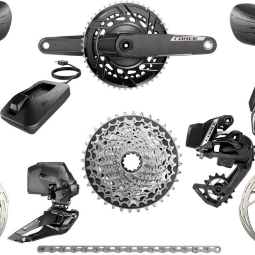 SRAM Gruppo Force E1 48-35T Powermeter Carbon AXS a 12 velocità
